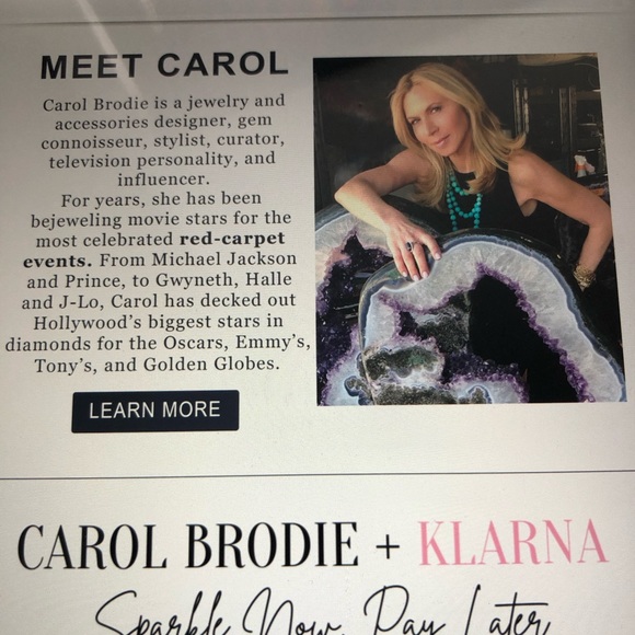 Turquoise and black spinel stretch bracelet, 7 in. Wrist. NWOT - Picture 8 of 9